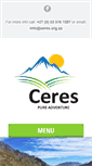 Mobile Screenshot of ceres.org.za
